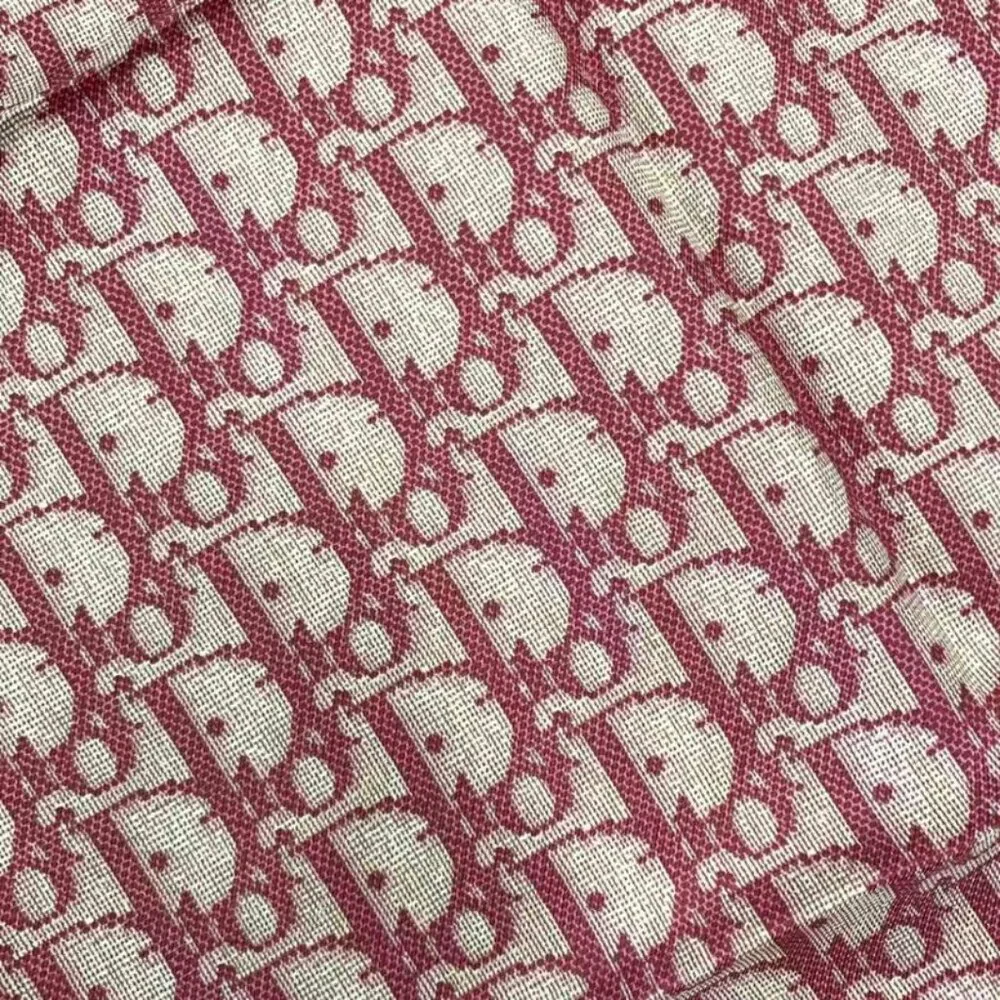 Dior Christian Trotter Scarf Silk Pink